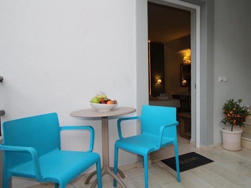 Elia Stalos Apartments Agia Marina Exterior foto